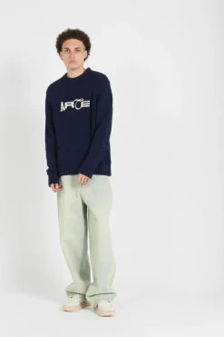 Logo Knit Sweater - Pull | Bleu*ARTE ANTWERP Clearance