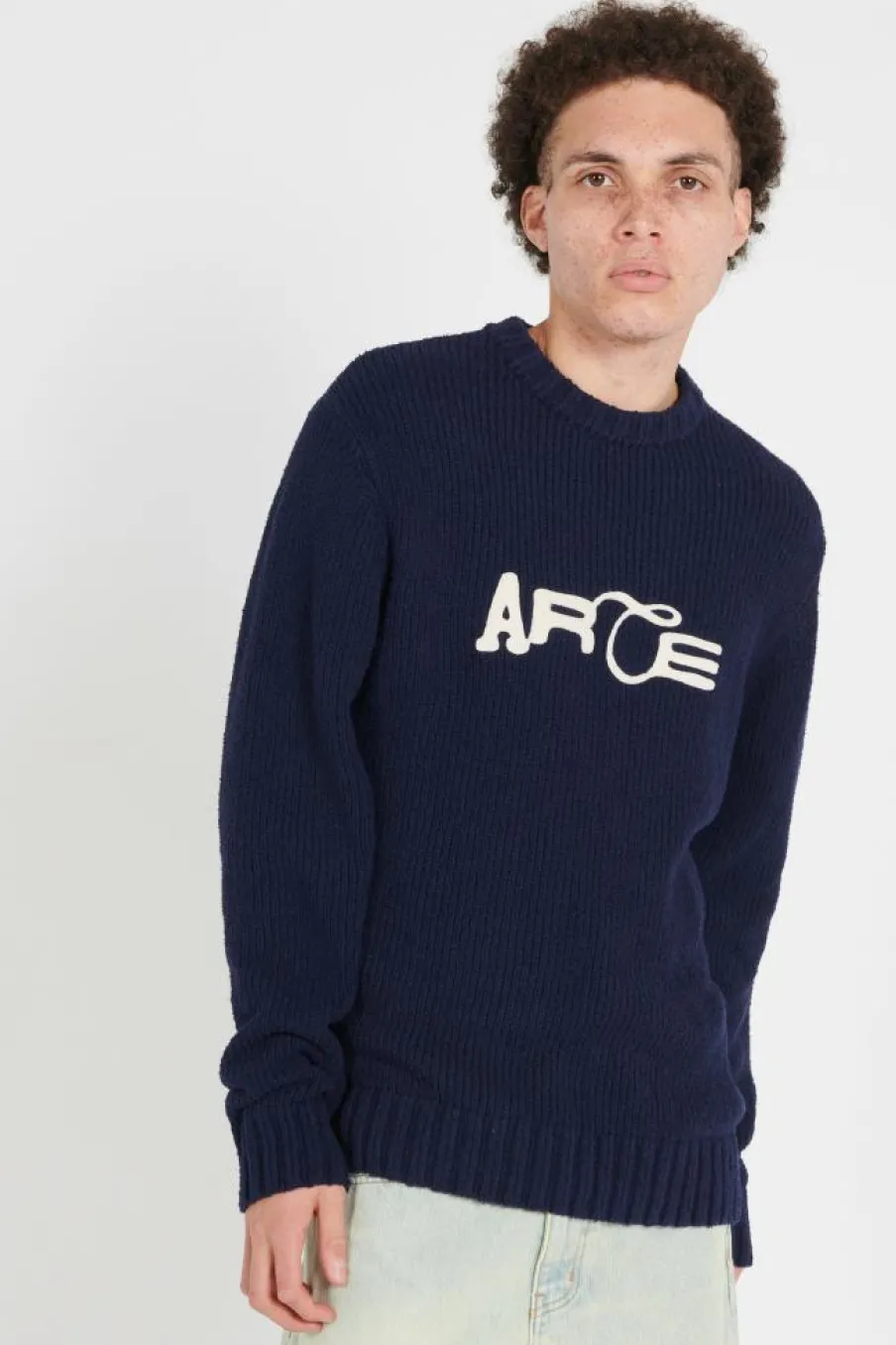 Logo Knit Sweater - Pull | Bleu*ARTE ANTWERP Clearance