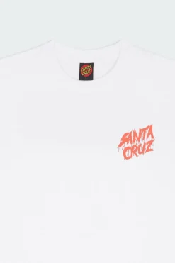 Meek Concrete Slasher T-Shirt - T-shirt | Blanc*SANTA CRUZ Outlet