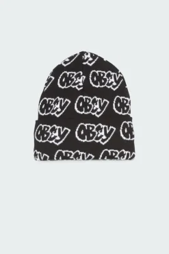 MICRO JVA JAVE - Bonnet | Noir*OBEY Online