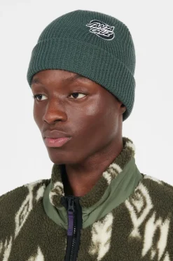 Mono Lined Oval Dot Beanie - Bonnet | Noir*SANTA CRUZ New