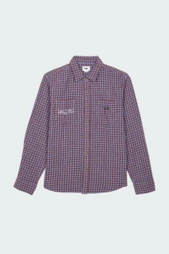 MONTY - CHEMISE EN COTON BIO | Violet*OBEY Discount