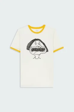 MOUTHFUL RINGER T-SHIRT - T-shirt | Blanc*PLEASURES Discount