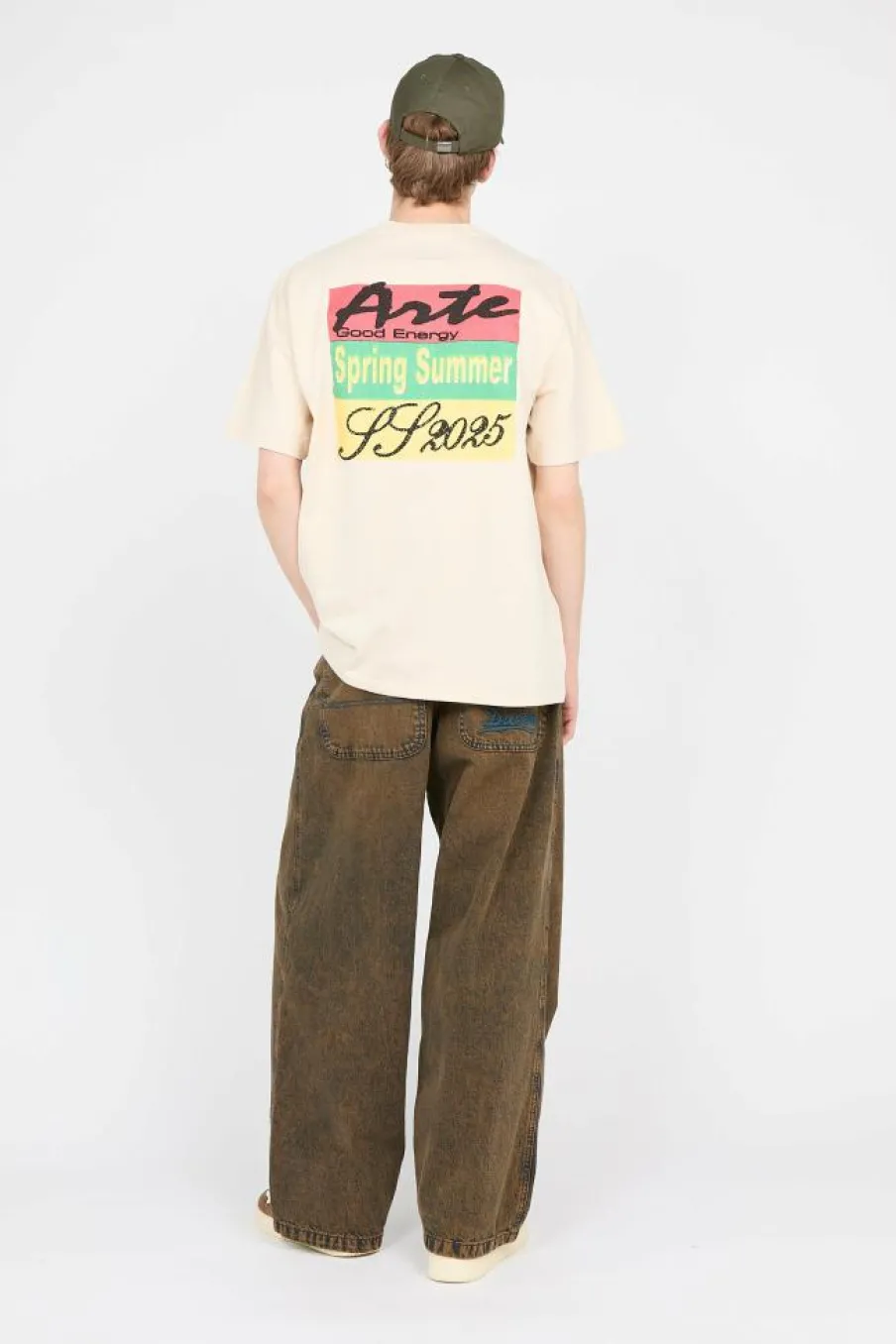 Multicolor Print T-shirt - T-shirt | Beige*ARTE ANTWERP New