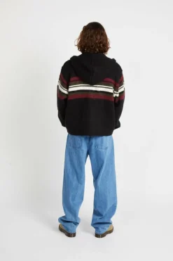 MYERS ZIP UP - Cardigan | Noir*OBEY Outlet