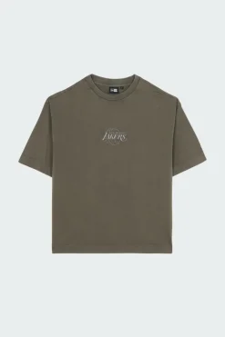 NBA WASHED BOX TEE - T-shirt | Gris*NEW ERA Hot