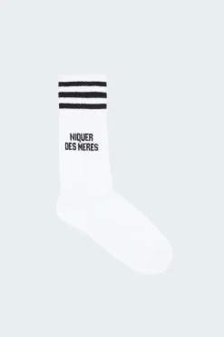 NIQUER DES MERES - Chaussettes | Blanc*MOTHER SOCKER Clearance