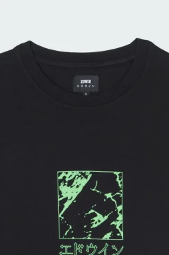 Nocturnal Wandering TS LS - T-shirt manches longues | Noir*EDWIN Outlet