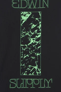 Nocturnal Wandering TS LS - T-shirt manches longues | Noir*EDWIN Outlet