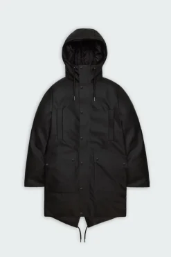 NOME LONG PARKA W3T3 - Parka | Noir*RAINS Discount
