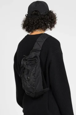 NYLON B CROSSBODY RUCKSACK - Sac banane | Noir*C.P. COMPANY Clearance