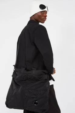 NYLON B LENS TOTE BAG - Sac cabas | Noir*C.P. COMPANY Outlet