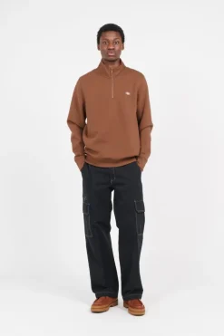 OAKPORT QUARTER ZIP - Sweatshirt | Marron*DICKIES Best