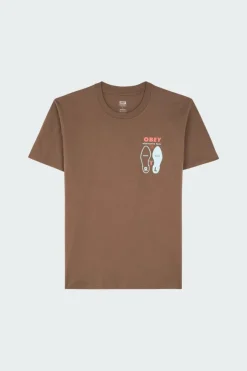 ALTERNATIVE FACTS - T-shirt | Marron*OBEY Discount