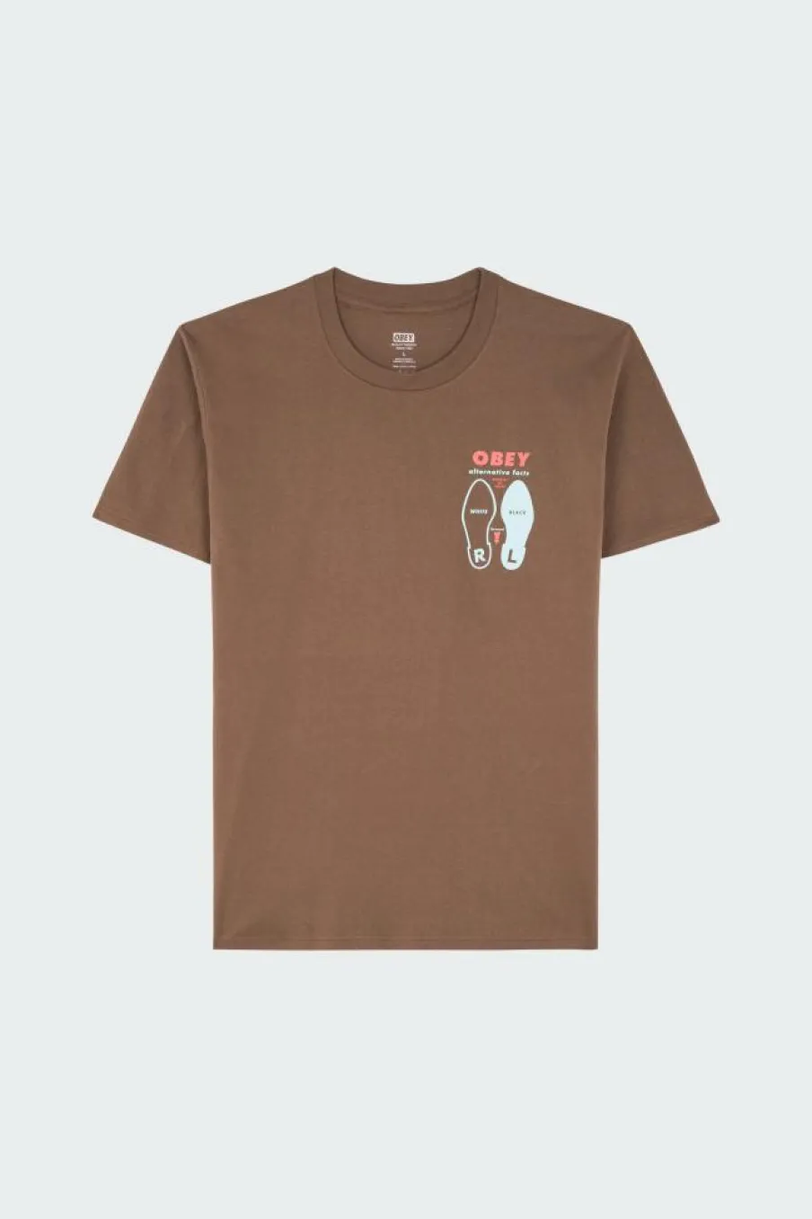 ALTERNATIVE FACTS - T-shirt | Marron*OBEY Discount