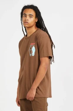 ALTERNATIVE FACTS - T-shirt | Marron*OBEY Discount