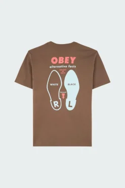 ALTERNATIVE FACTS - T-shirt | Marron*OBEY Discount