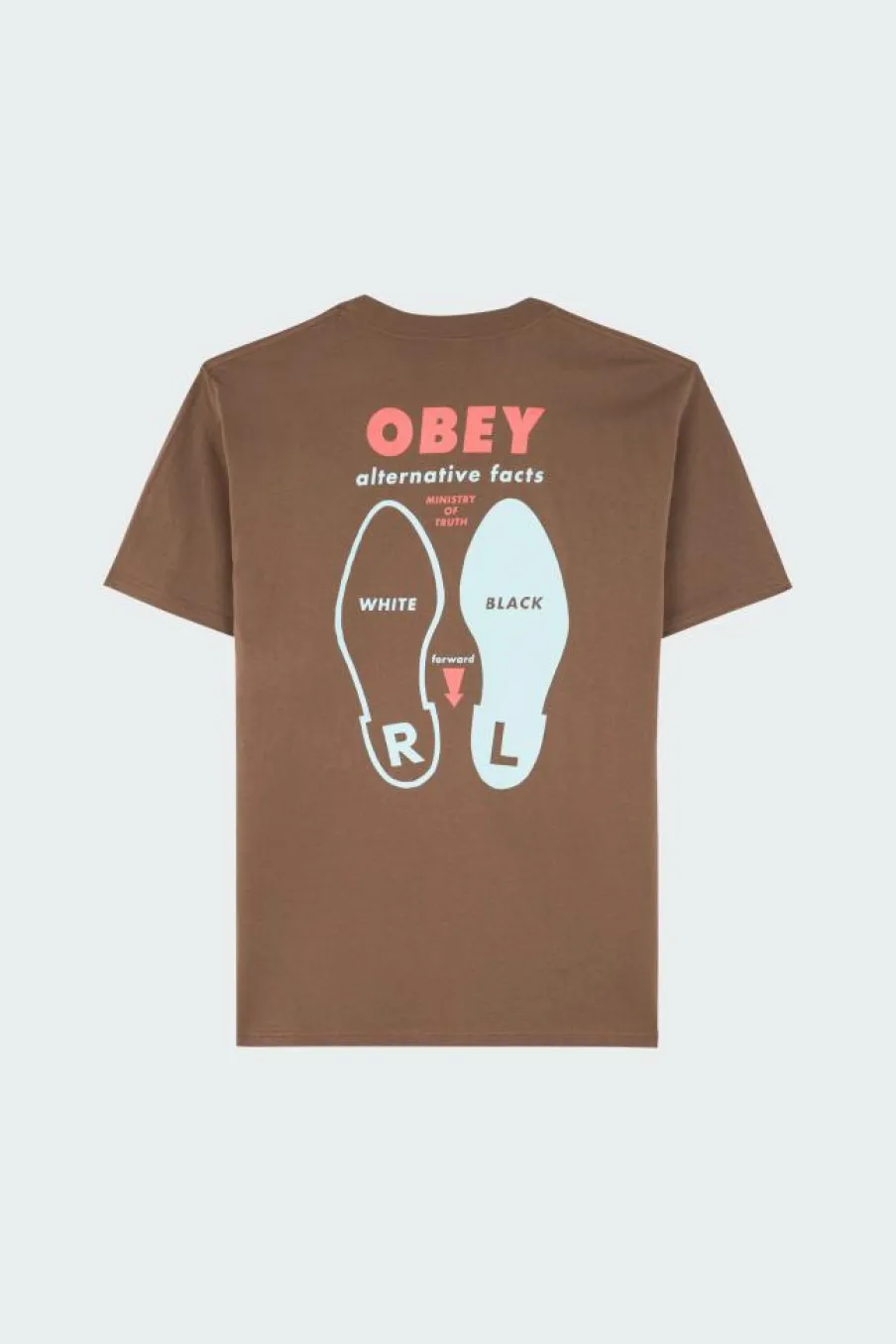 ALTERNATIVE FACTS - T-shirt | Marron*OBEY Discount