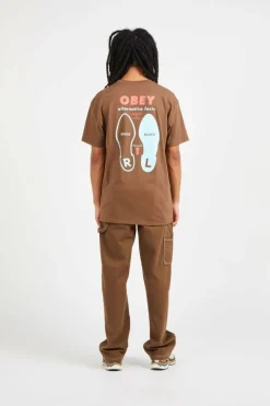 ALTERNATIVE FACTS - T-shirt | Marron*OBEY Discount