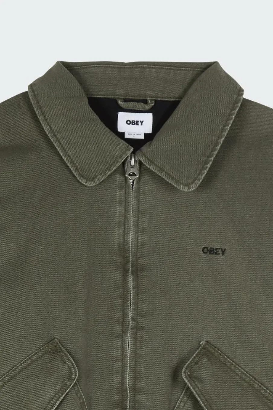 DENIM CWU K - Veste | Vert*OBEY Outlet