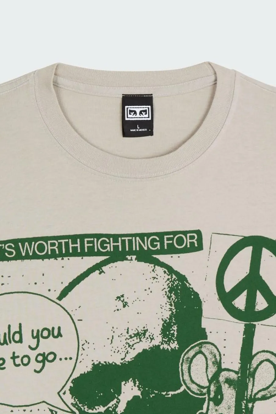 DON'T WASTE IT - T-shirt | Gris*OBEY Online