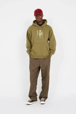 DOUBLE EXCLAMATION - Hoodie | Vert*OBEY Sale