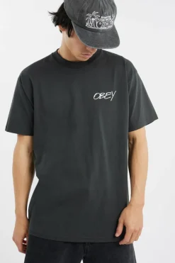 POPPIES - T-shirt | Noir*OBEY New