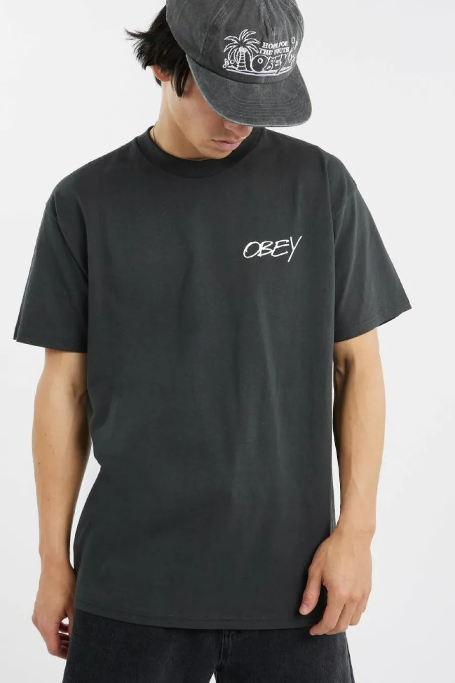 POPPIES - T-shirt | Noir*OBEY New
