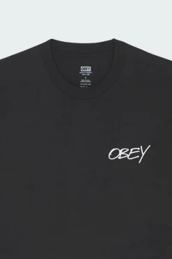 POPPIES - T-shirt | Noir*OBEY New