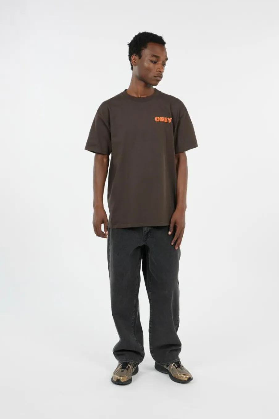STAR - T-shirt | Marron*OBEY New