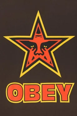 STAR - T-shirt | Marron*OBEY New
