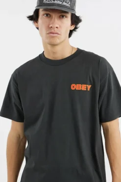 STAR - T-shirt | Noir*OBEY Discount