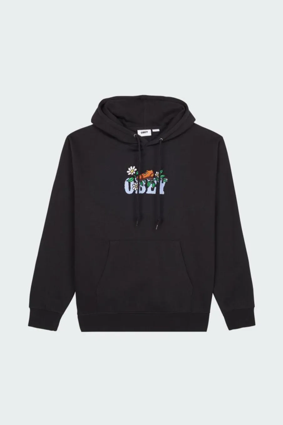 STEP - Hoodie | Noir*OBEY Discount