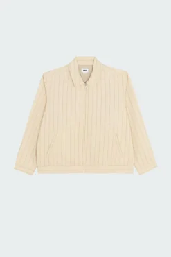 STRIPE ZIP - Veste | Beige*OBEY Sale
