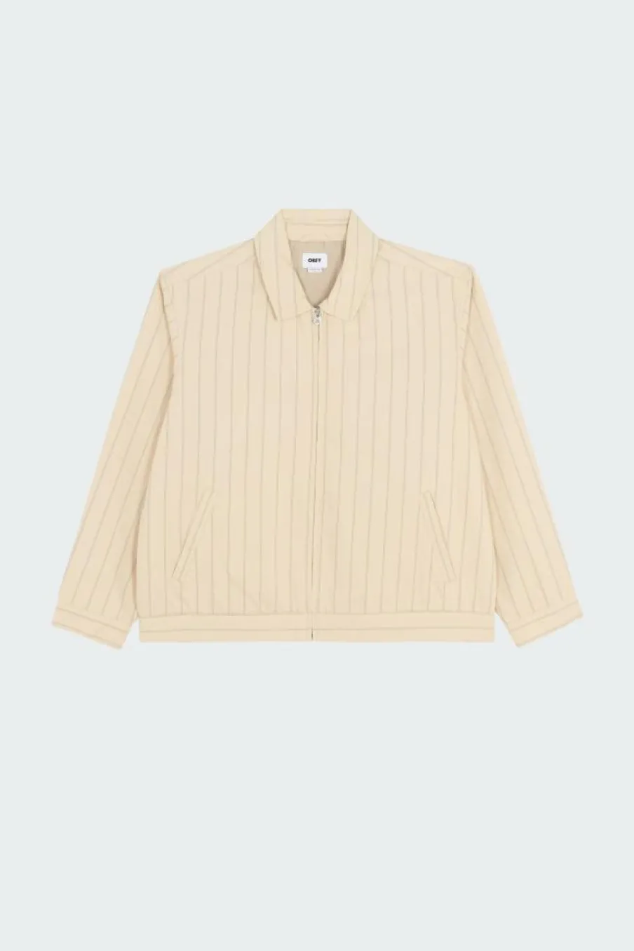 STRIPE ZIP - Veste | Beige*OBEY Sale