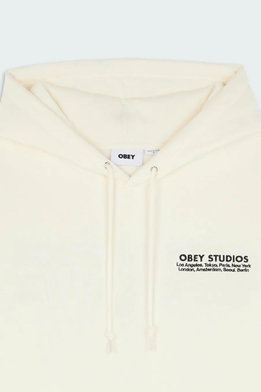 STUDIOS - Hoodie | Beige*OBEY Clearance