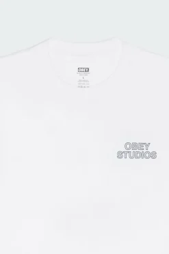 STUDIOS PA - T-shirt | Blanc*OBEY