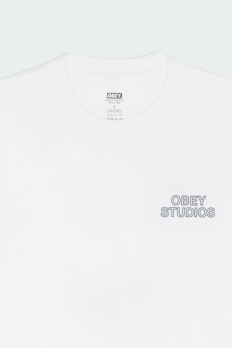 STUDIOS PA - T-shirt | Blanc*OBEY