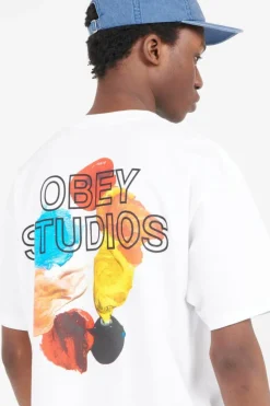 STUDIOS PA - T-shirt | Blanc*OBEY