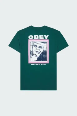 WE SEE YOU - T-shirt | Vert*OBEY Discount