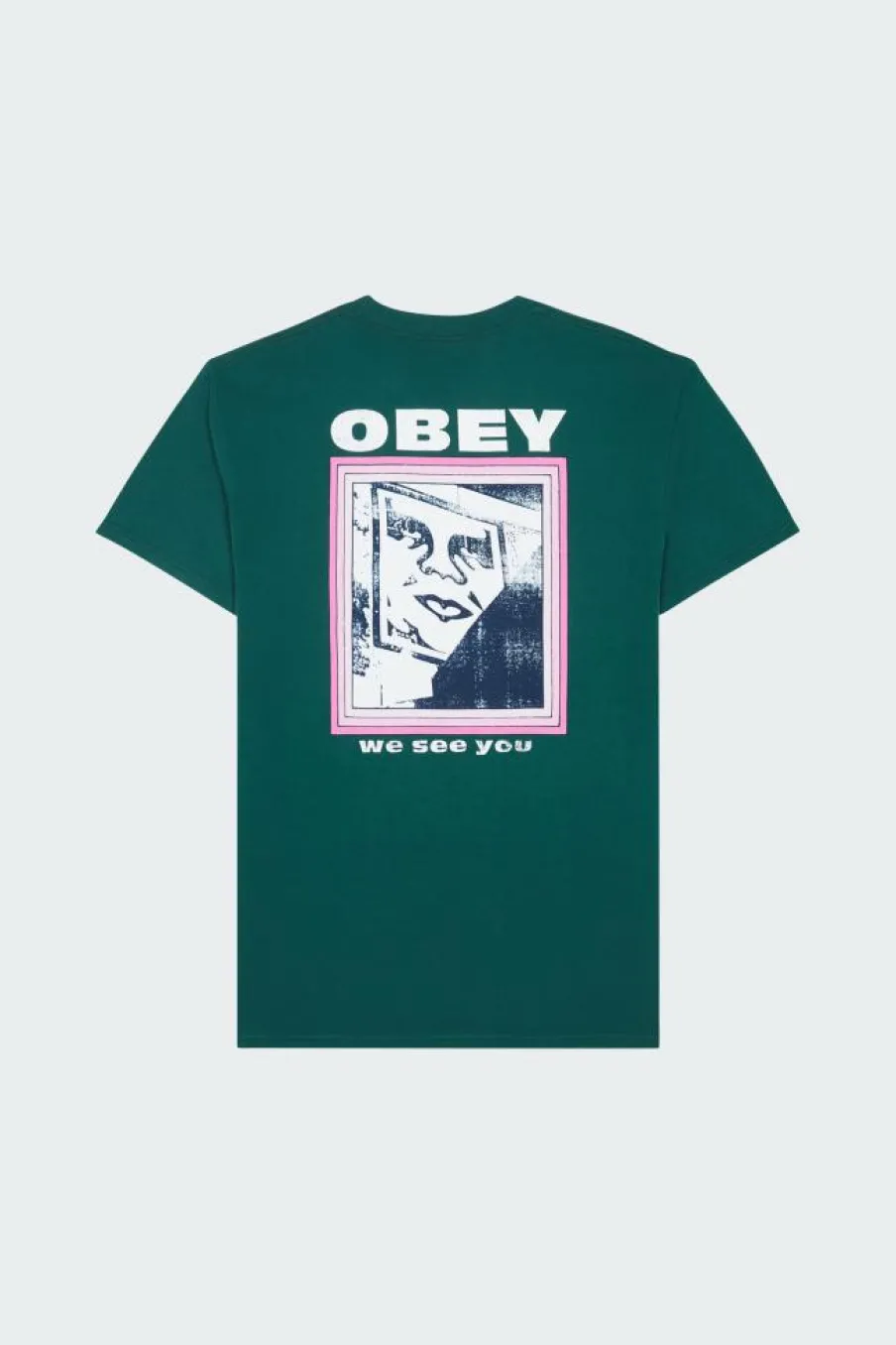 WE SEE YOU - T-shirt | Vert*OBEY Discount