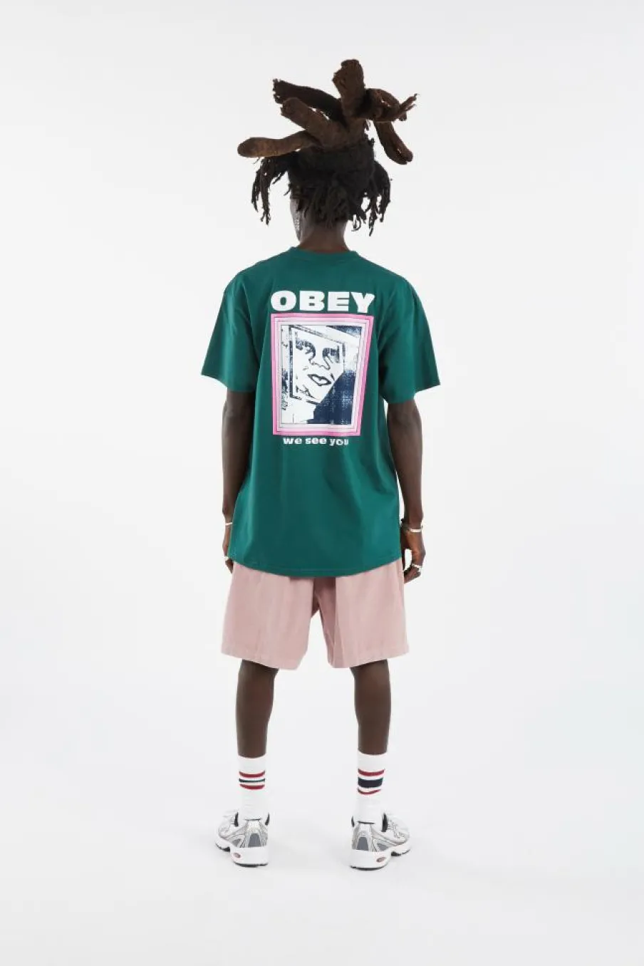 WE SEE YOU - T-shirt | Vert*OBEY Discount