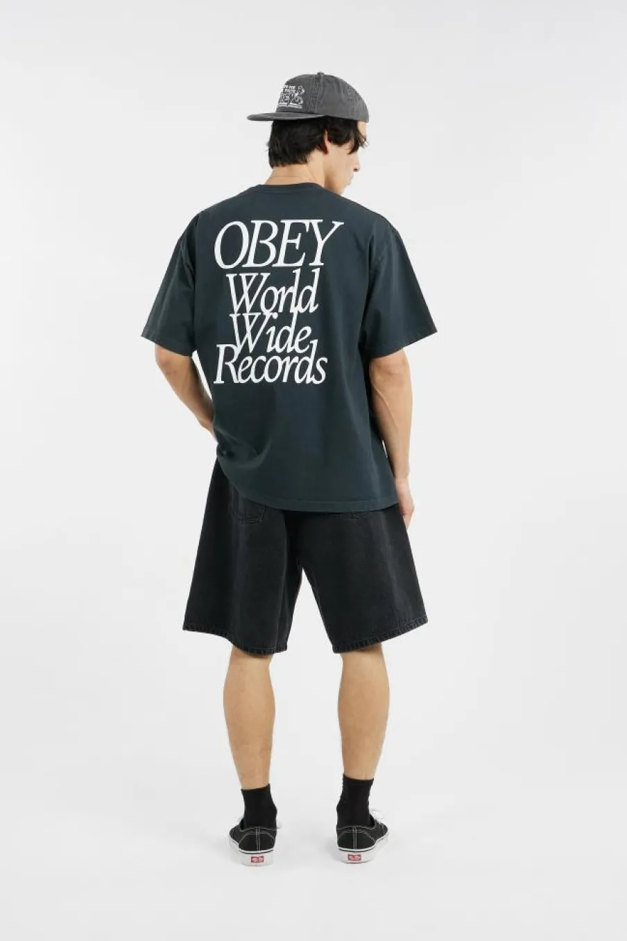 WORLDWIDE RECORDS - T-shirt | Noir*OBEY Sale