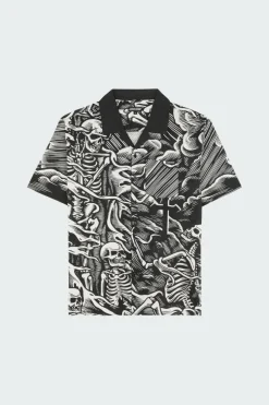O'Brien Purgatory AOP - Chemise | Noir*SANTA CRUZ Online