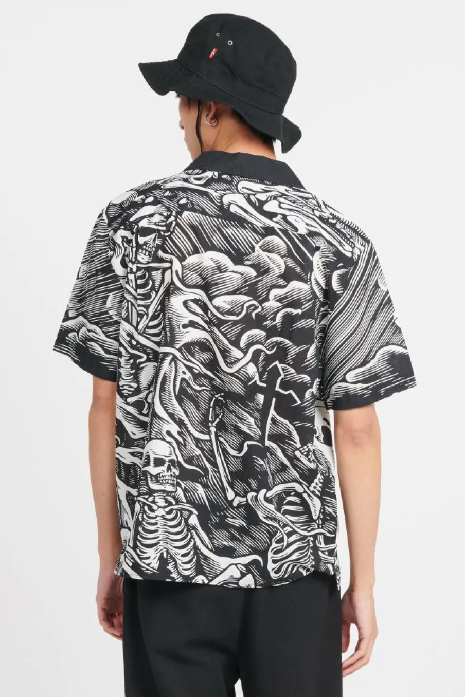 O'Brien Purgatory AOP - Chemise | Noir*SANTA CRUZ Online