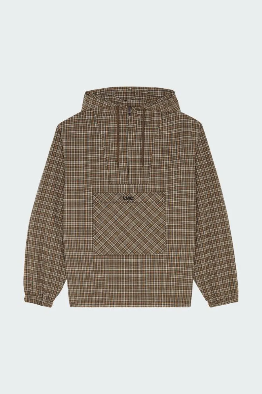 OG CHECK ANORAK JACKET - Veste | Violet*LOST MANAGEMENT CITIES Outlet