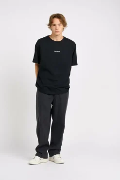 OPEN HEM BAGGY PANT - Jean | Noir*CONVERSE Clearance