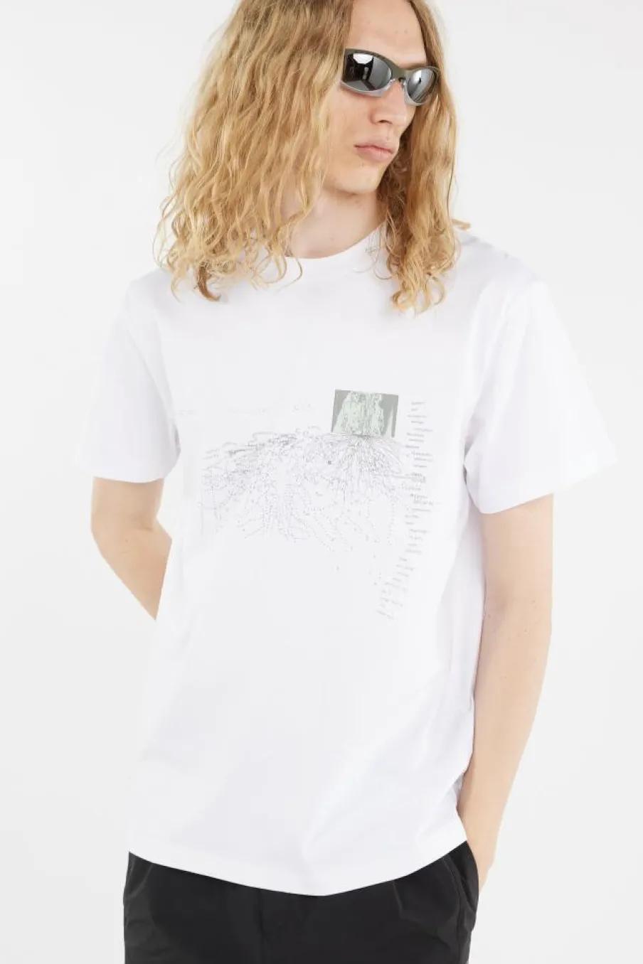 ORGAN SYSTEM - T-shirt | Blanc*SAN SAN GEAR Hot
