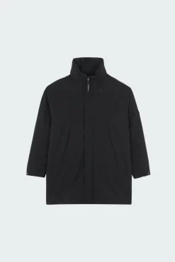 OUTERWEAR LONG JACKET IN PRO-TEK - Parka | Noir*C.P. COMPANY Outlet