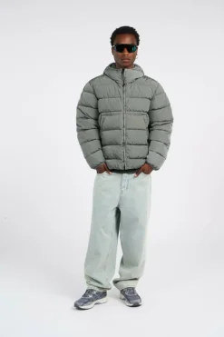 OUTERWEAR MEDIUM JACKET IN CHROME - R - Doudoune | Gris*C.P. COMPANY Outlet